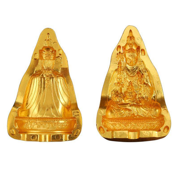 Guru Rinpoche, Padmasambhava Tsa Tsa Mold - Tibetan tsa tsa mold, front view