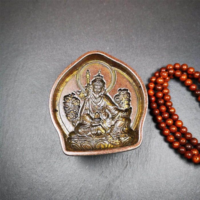 Guru Rinpoche,Padmasambhava,Tsa Tsa Mold - Tibetan tsa tsa mold, front view