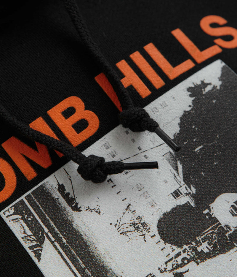 GX1000 Bomb Hills Hoodie in Black and Orange