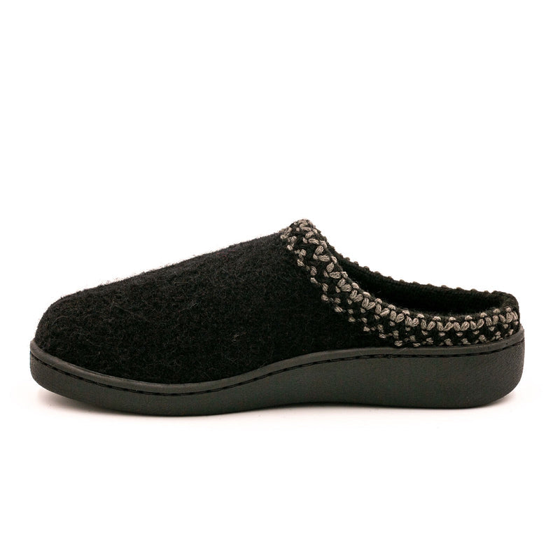 Haflinger AT 203 Slipper (Unisex) - Black Dress-Casual - Slipper - The Heel Shoe Fitters