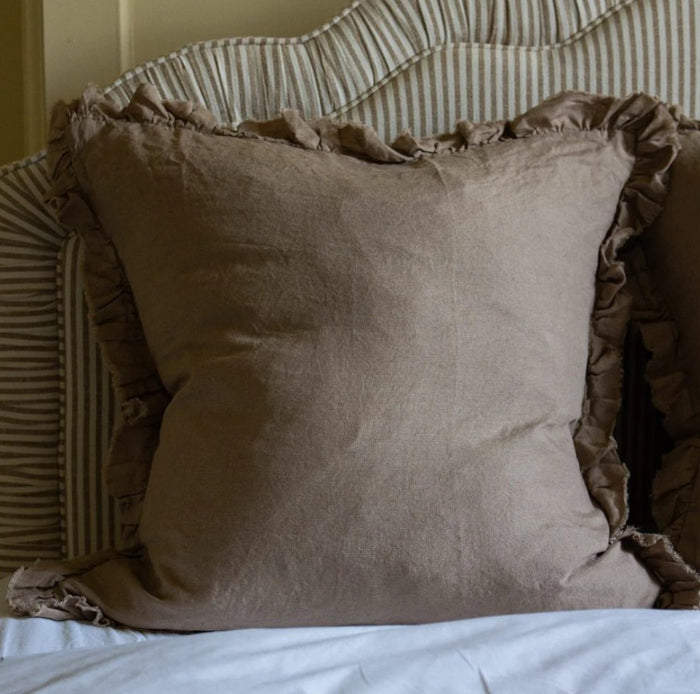 Hailey Coffee Brown Cushion