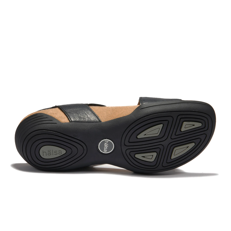 Halsa Denia Backstrap Sandal (Women) - Black Sandal - Backstrap - The Heel Shoe Fitters