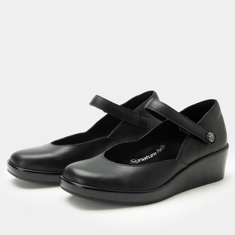 Hayes Black Shoe | Alegria Shoes
