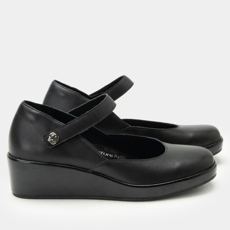 Hayes Black Shoe | Alegria Shoes