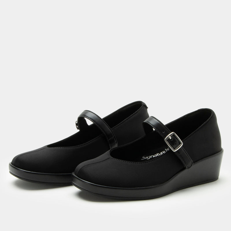 Haylo Black Dream Fit® Shoe | Alegria Shoes