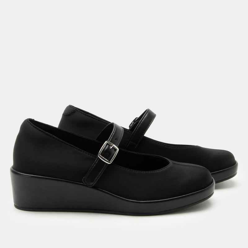 Haylo Black Dream Fit® Shoe | Alegria Shoes