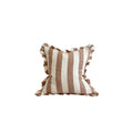 Heidi Rust Wide Stripe Cushion