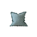 Heidi Washed Dark Teal Cushion