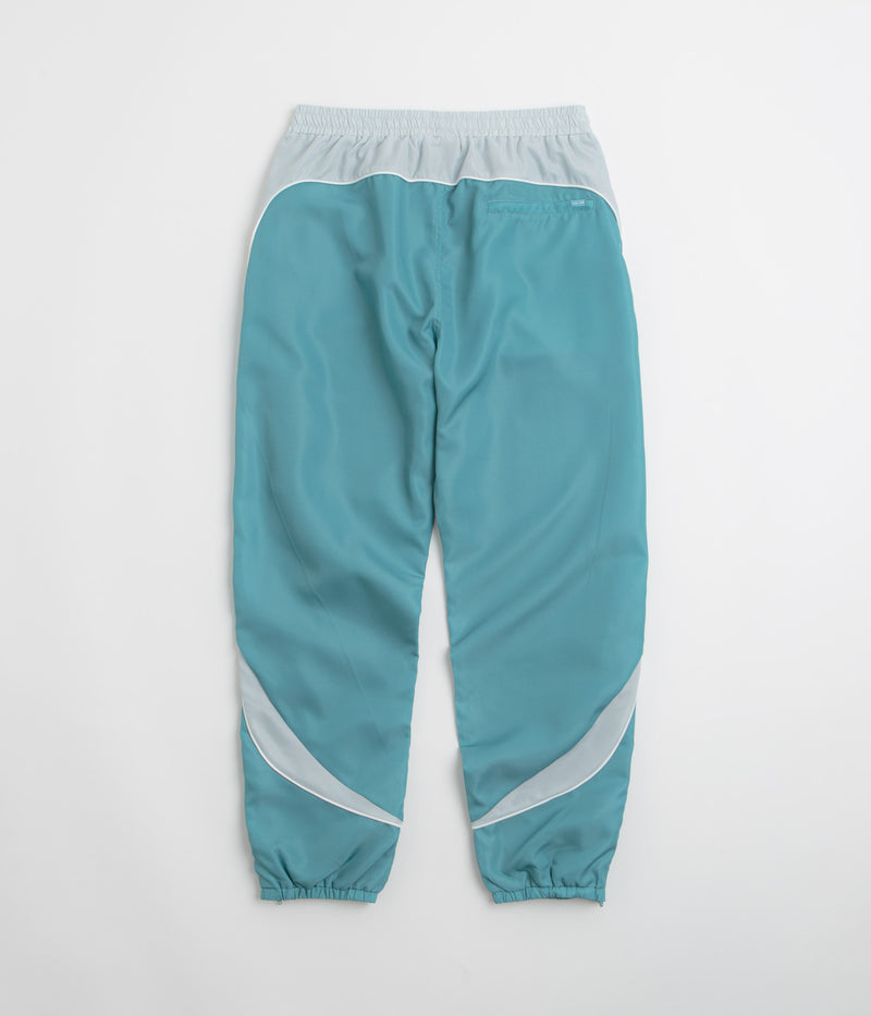 Helas Compete Tracksuit Pants in Grey and Blue
