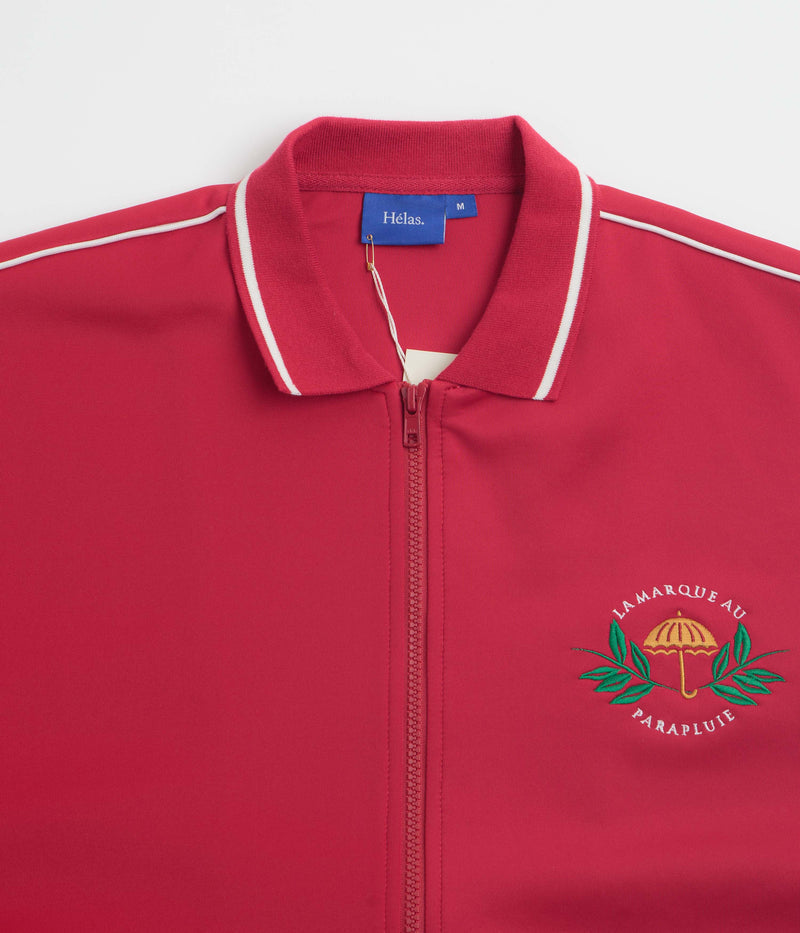 Helas La Marque Tracksuit Jacket in Burgundy