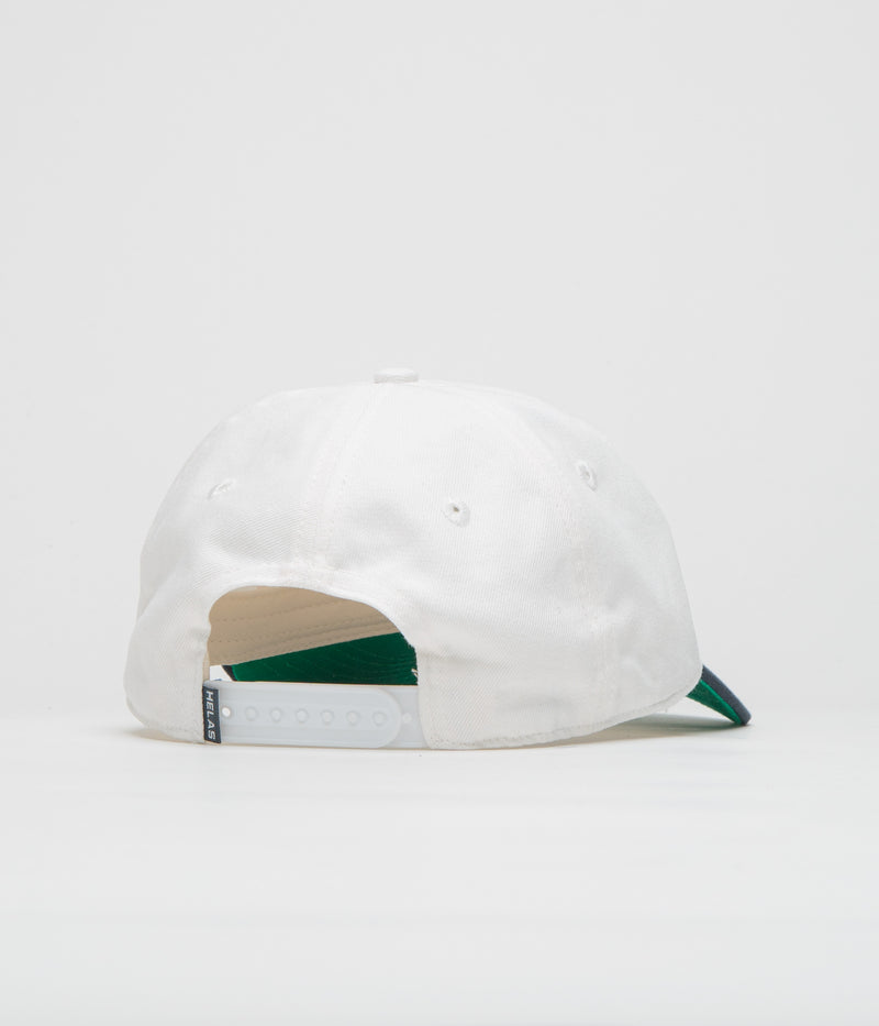 Helas Liberte Cap in White and Navy