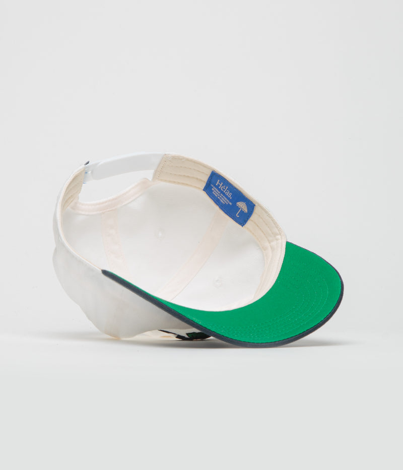 Helas Liberte Cap in White and Navy
