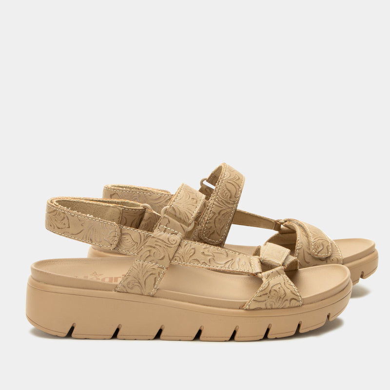 Henna Aged Sand Sandal | Alegria Shoes