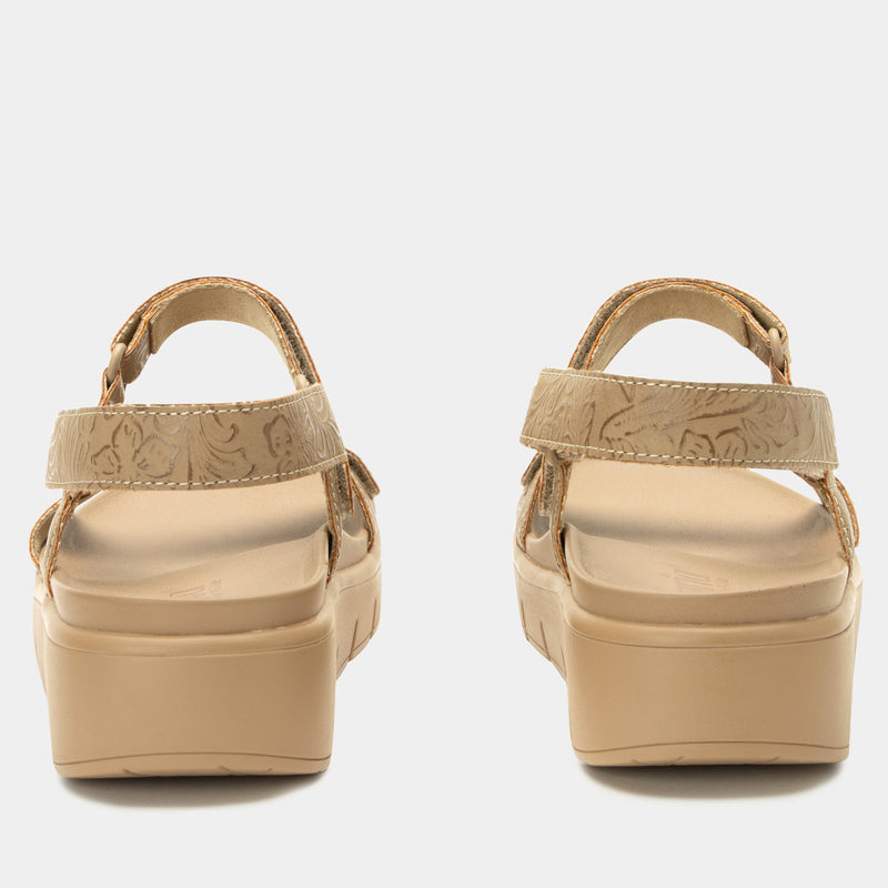 Henna Aged Sand Sandal | Alegria Shoes