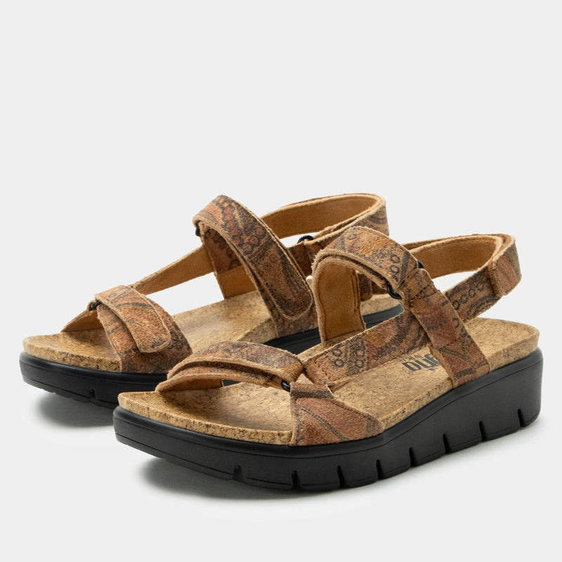 Henna Folkie Sandal | Alegria Shoes
