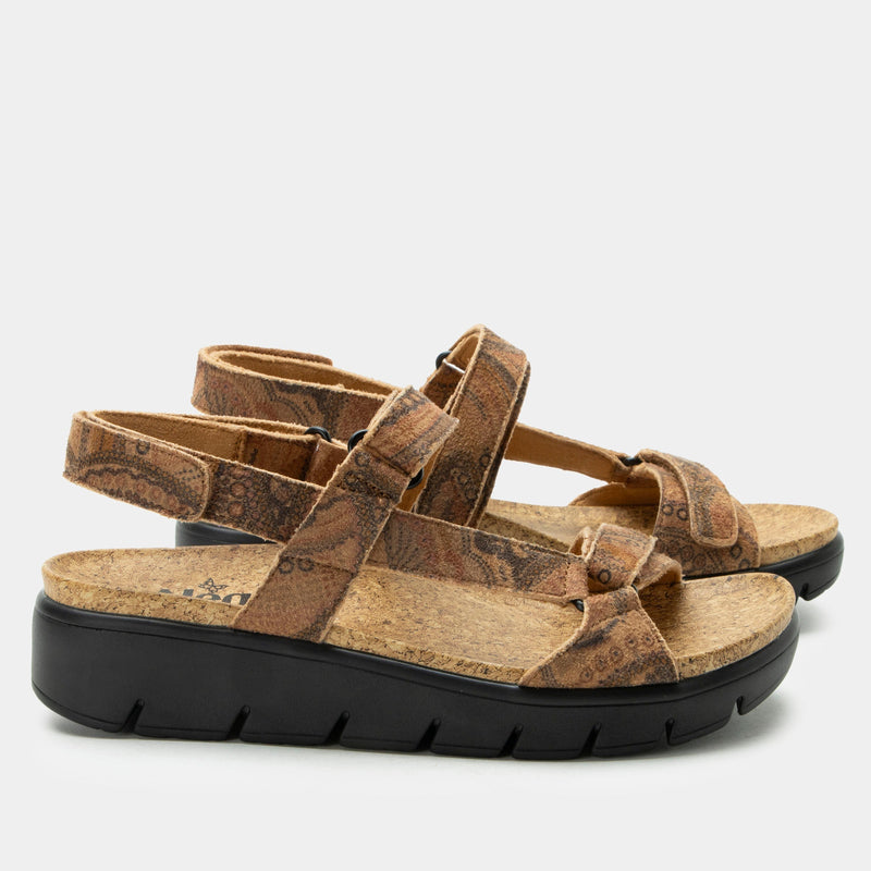 Henna Folkie Sandal | Alegria Shoes