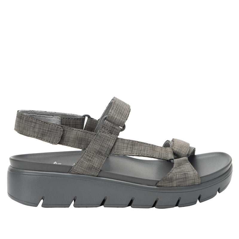 Henna Steel Sandal | Alegria Shoes