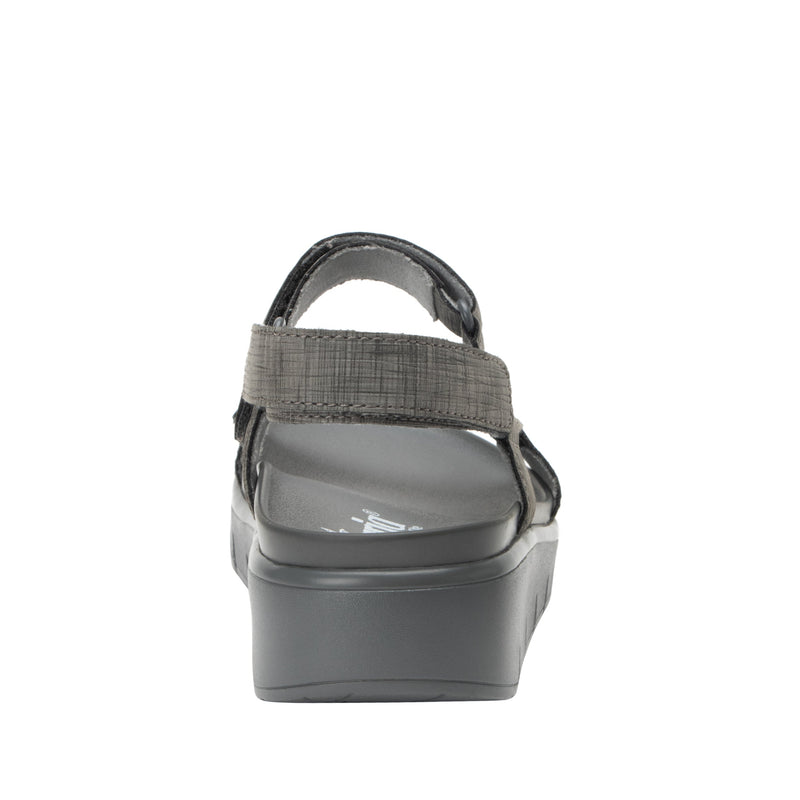 Henna Steel Sandal | Alegria Shoes