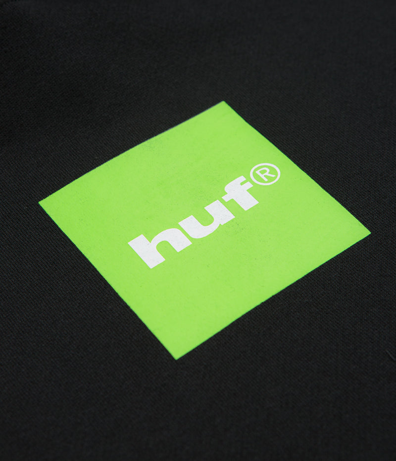 HUF 89 Box Logo Hoodie in Black
