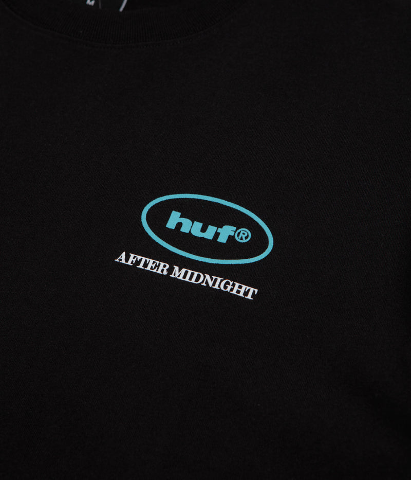 HUF After Midnight T-Shirt in Black