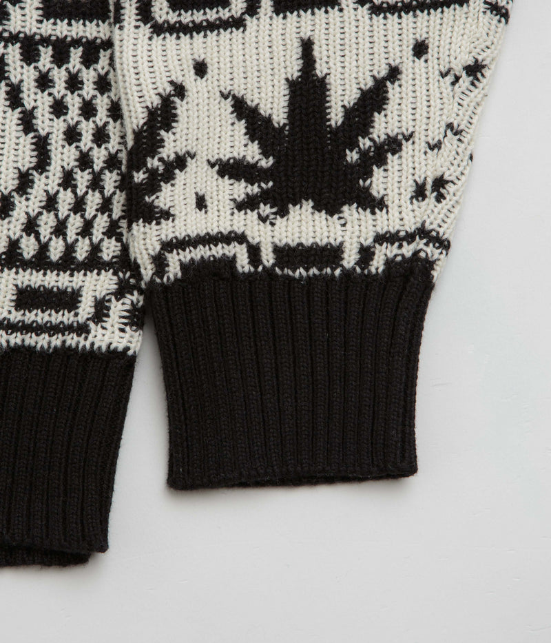 HUF Apres Crewneck Sweatshirt in Natural