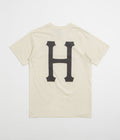 HUF Classic H T-Shirt in Natural
