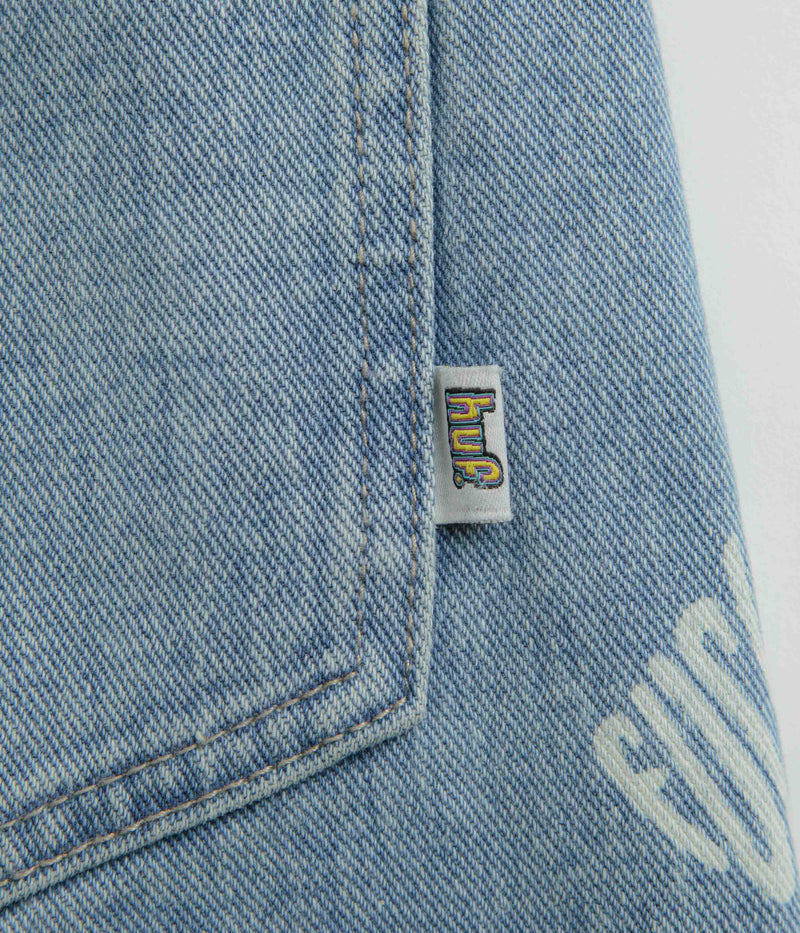 HUF Cromer Print Pants in Blue