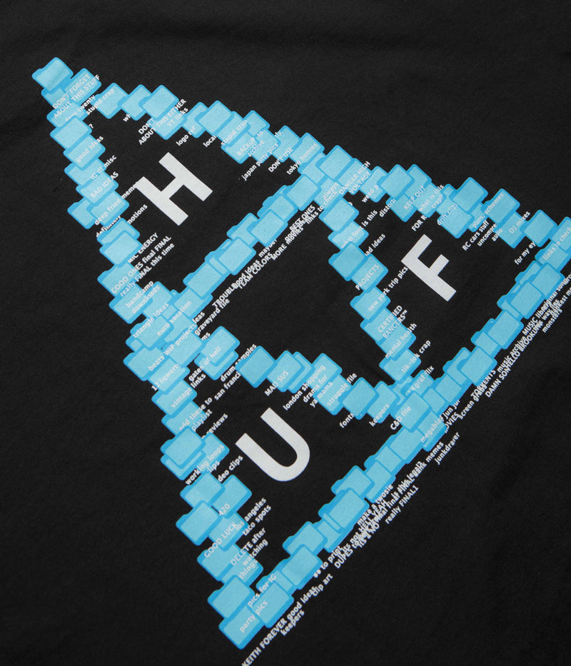 HUF Desktop T-Shirt in Black