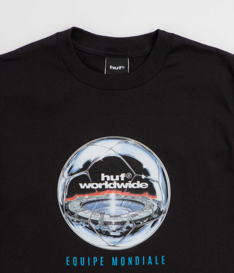 HUF Equipe Mondiale T-Shirt in Black
