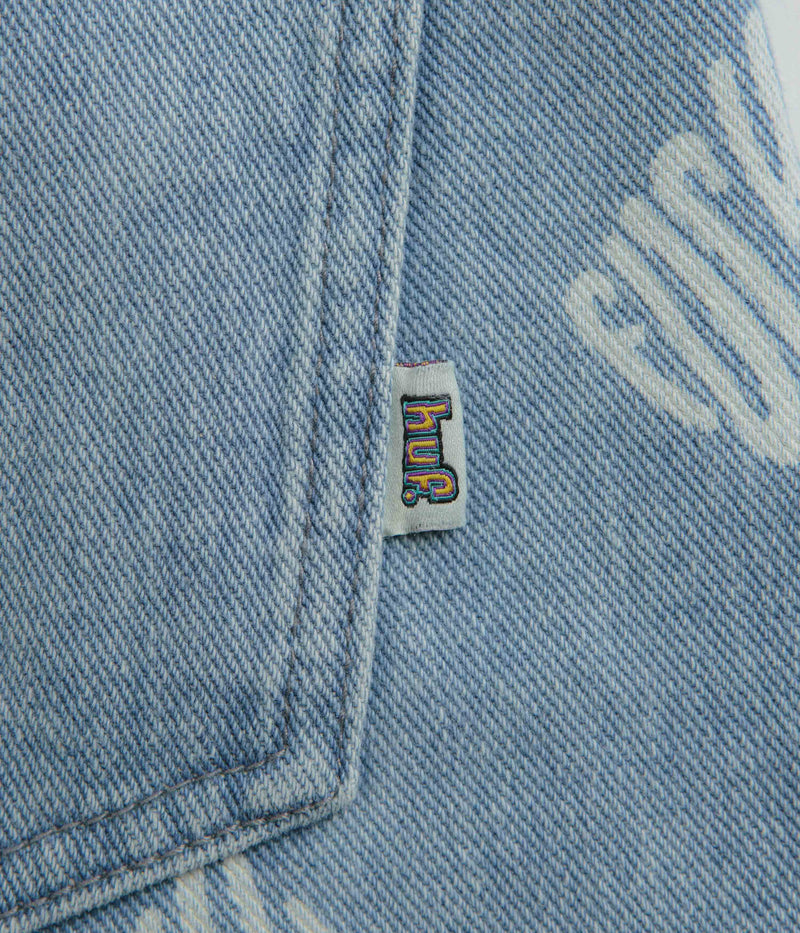 HUF Fuck It Cromer Shorts in Blue