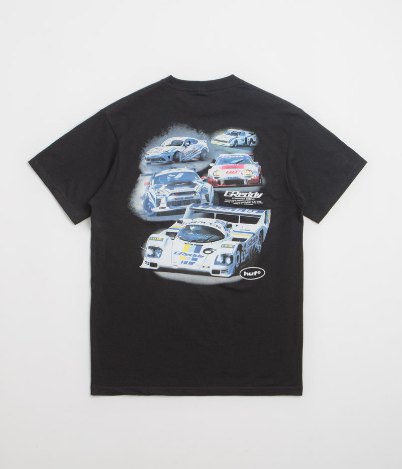 HUF Greddy Showcase T-Shirt in Black