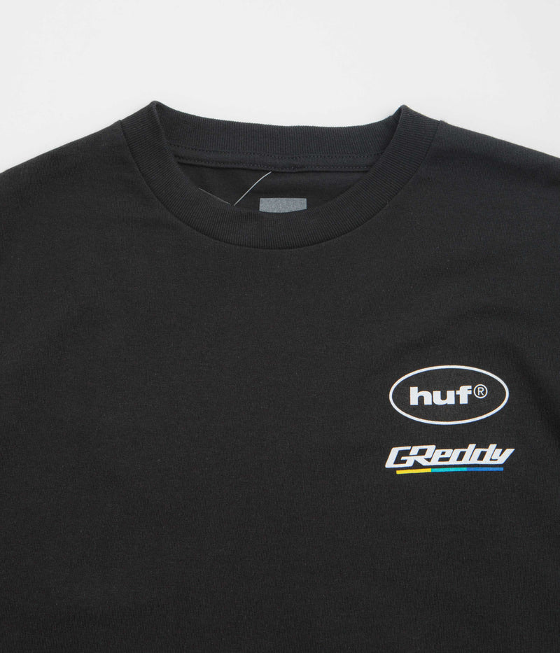 HUF Greddy Showcase T-Shirt in Black