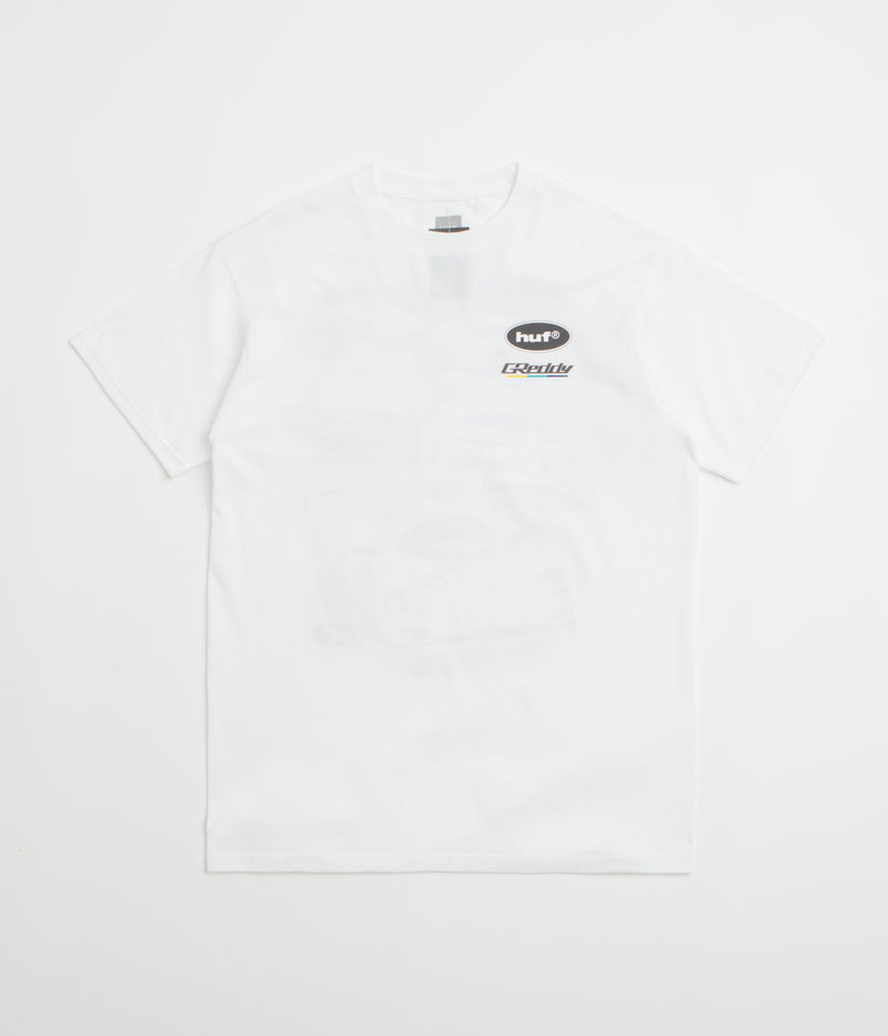 HUF Greddy Showcase T-Shirt in White