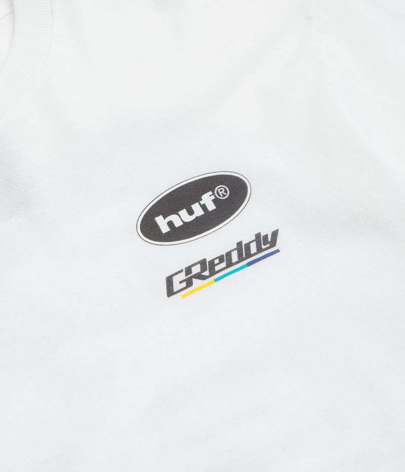 HUF Greddy Showcase T-Shirt in White