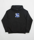 HUF H Star Hoodie in Black