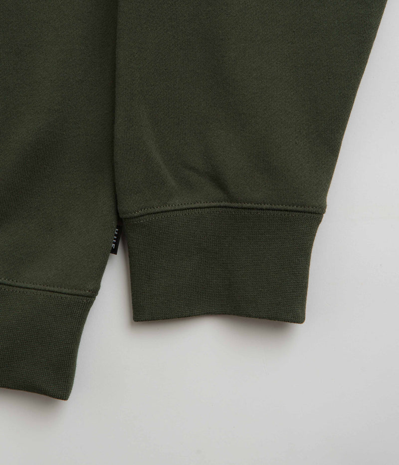HUF H Star Hoodie in Hunter Green
