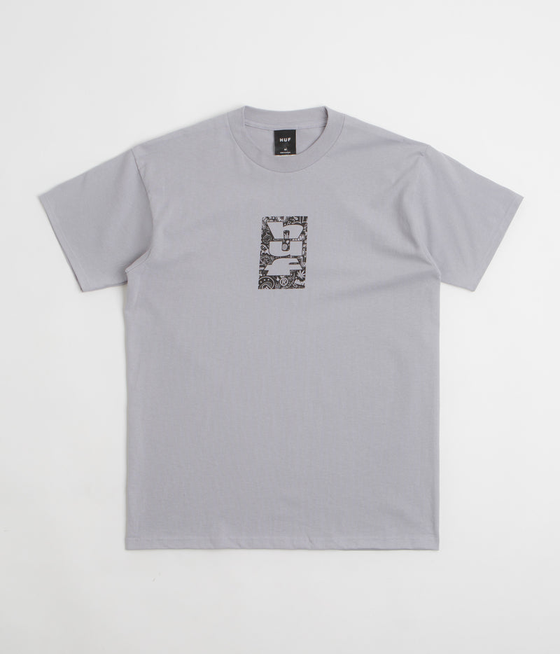 HUF Metablast T-Shirt in Dust Purple