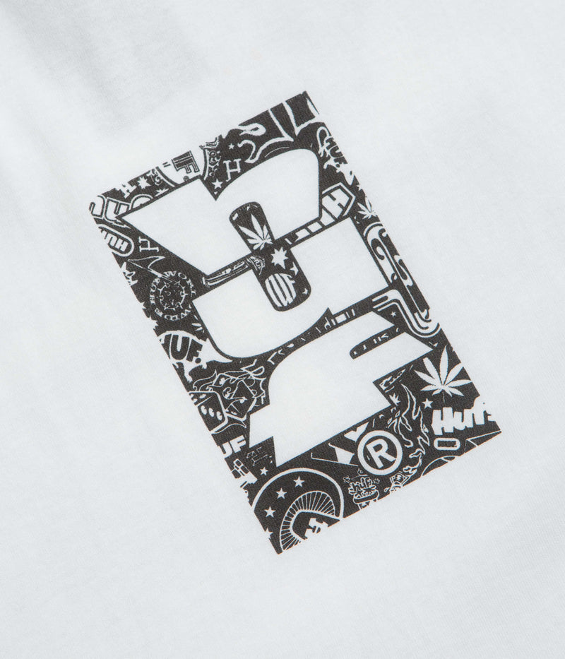 HUF Metablast T-Shirt in White