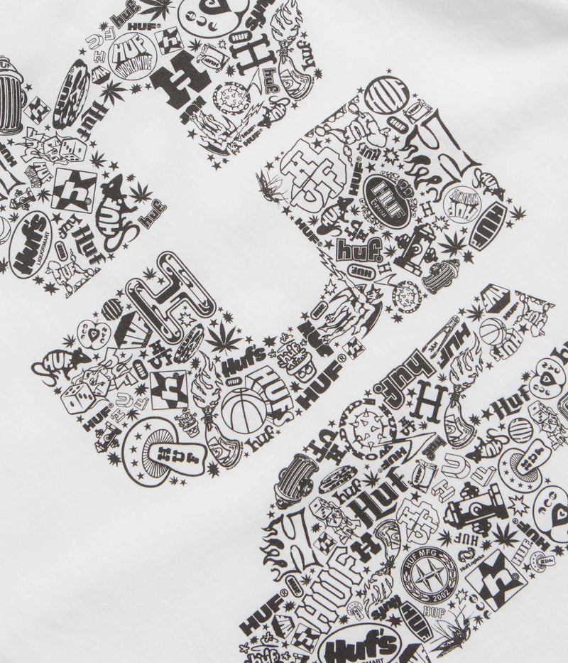 HUF Metablast T-Shirt in White