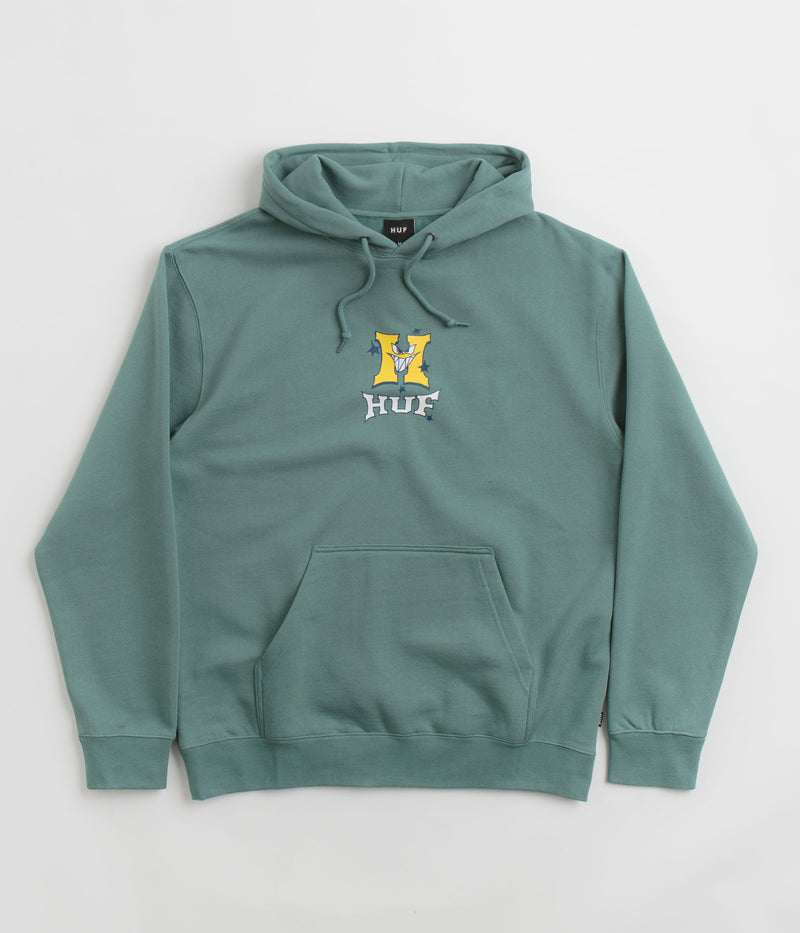 HUF Sassy H Hoodie in Sage