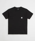 HUF Set Box Logo Pocket T-Shirt in Black