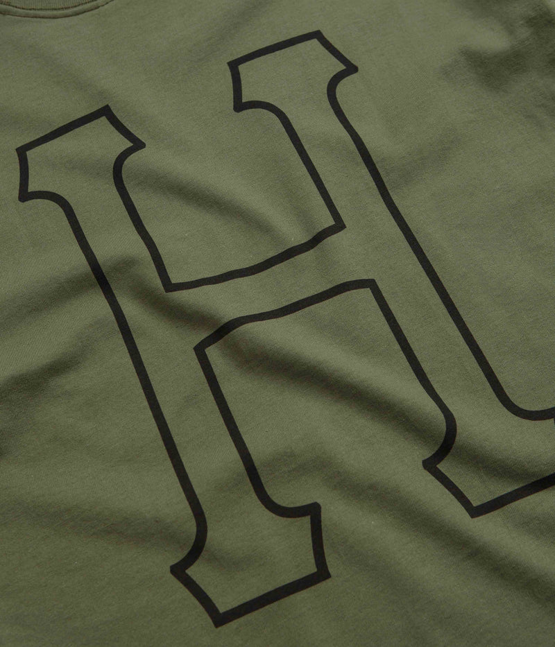 HUF Set H T-Shirt in Olive