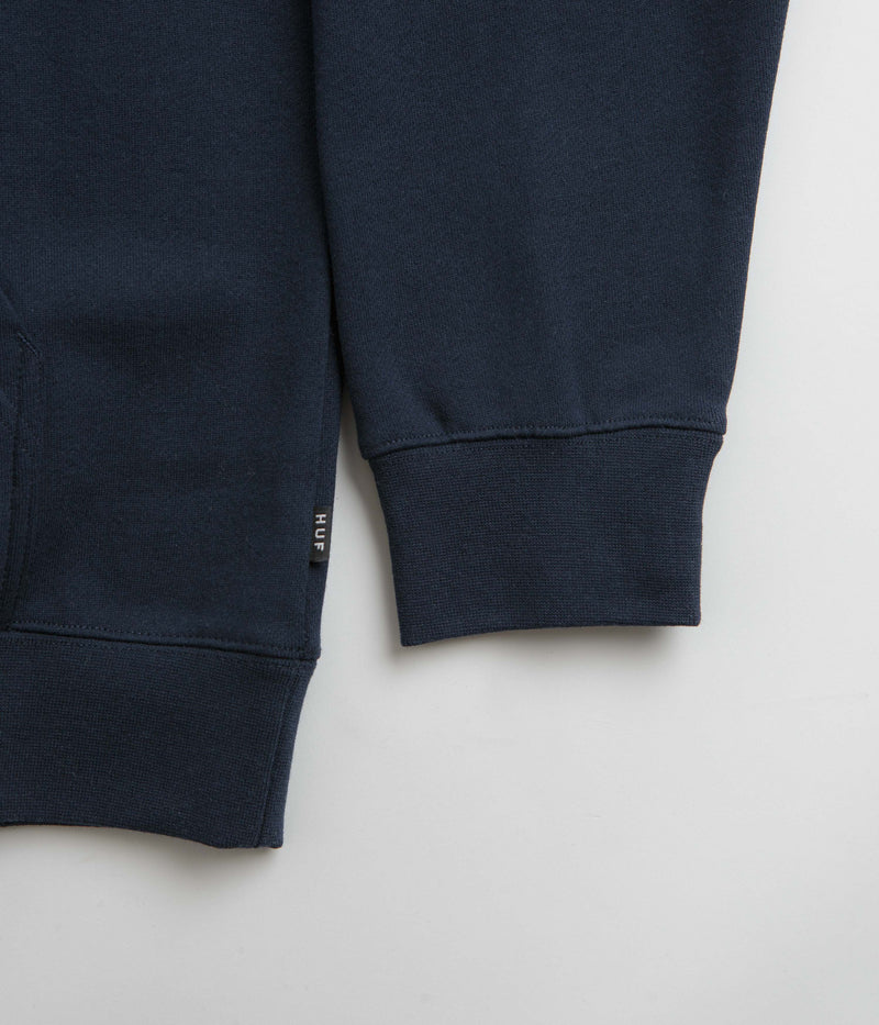 HUF Set Hoodie in Navy
