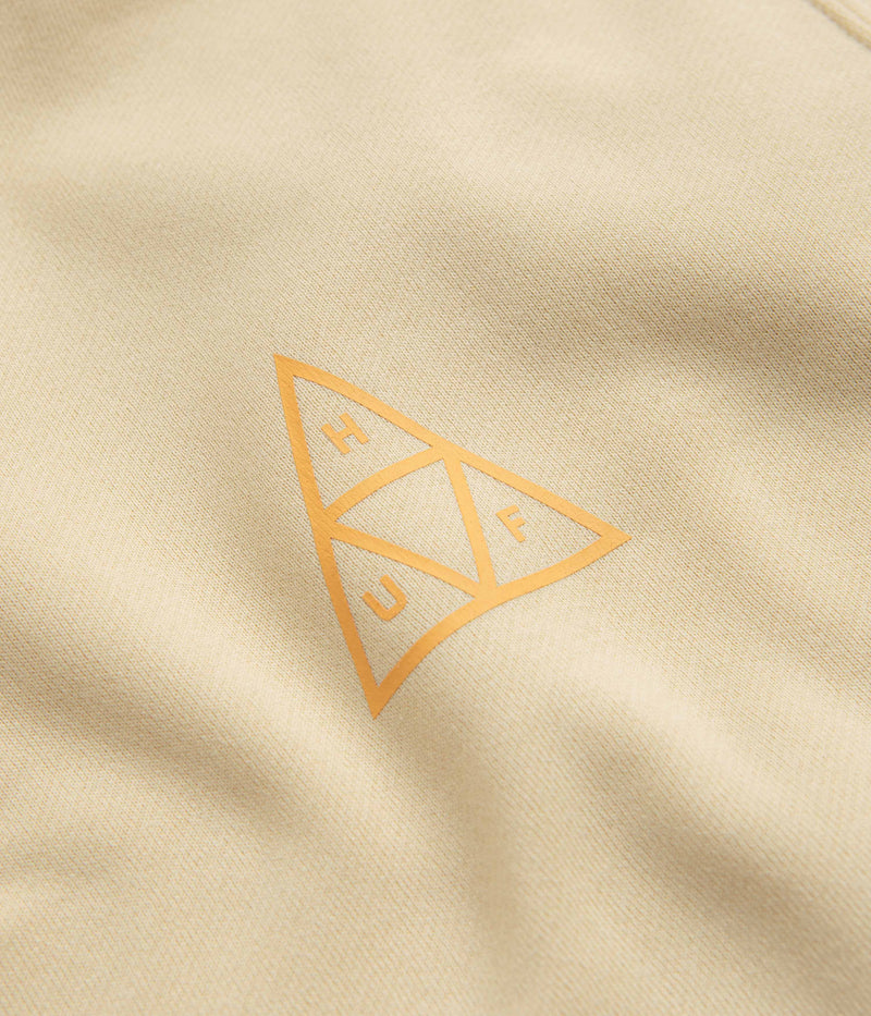 HUF Set Hoodie in Wheat