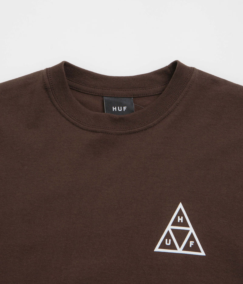 HUF Set TT T-Shirt in Espresso