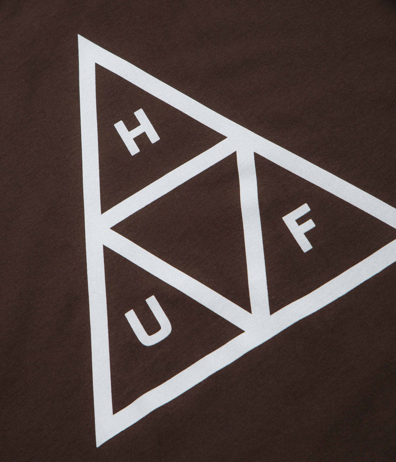 HUF Set TT T-Shirt in Espresso