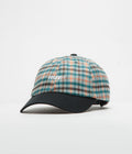 HUF Shadow Plaid Cap in Black