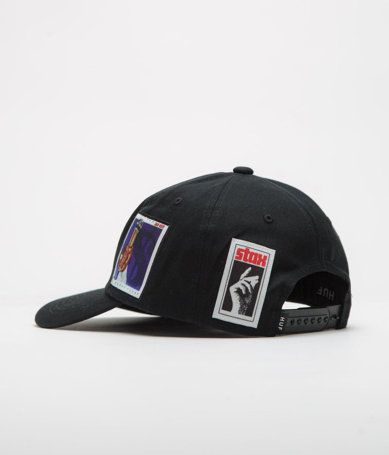 HUF Stax Patches Cap in Black