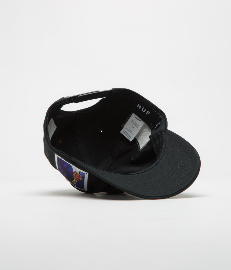 HUF Stax Patches Cap in Black