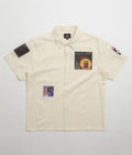 HUF Stax Patches Shirt in Natural